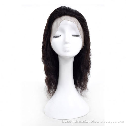 Natural Human Hair Brazilian 360 Frontal Wig Cuticle Aligned Unprocessed Mink Brazilian 360 Lace Front Wig Kinky Straight Hair